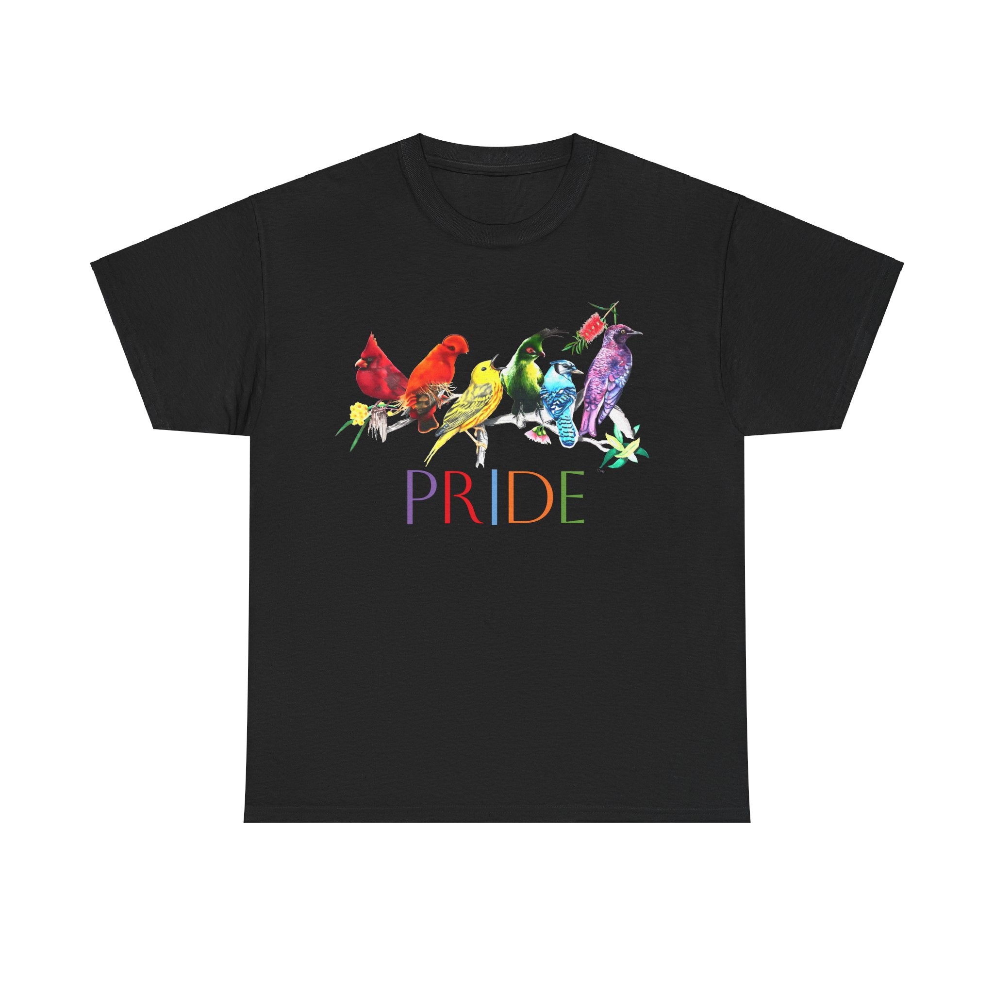 Pride Birds II - Unisex Heavy Cotton Tee