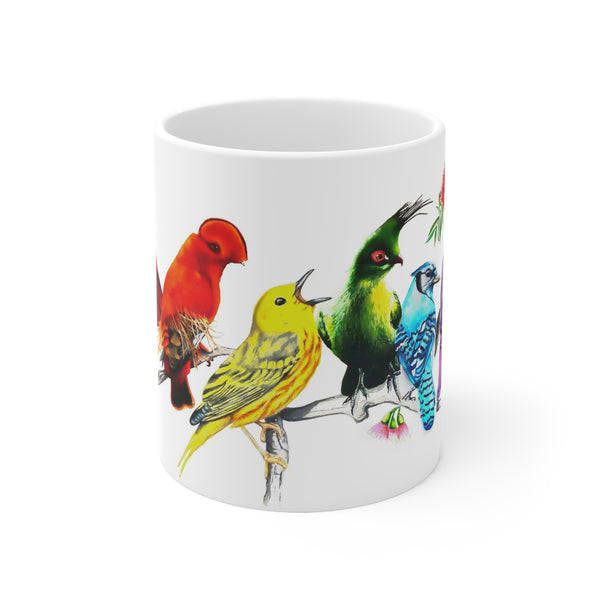 Pride Birds Ceramic Coffee Cup