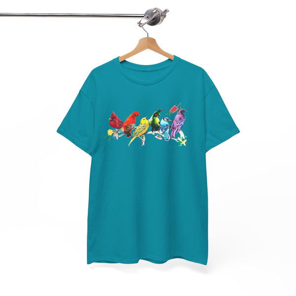 Pride Birds Unisex Heavy Cotton Tee