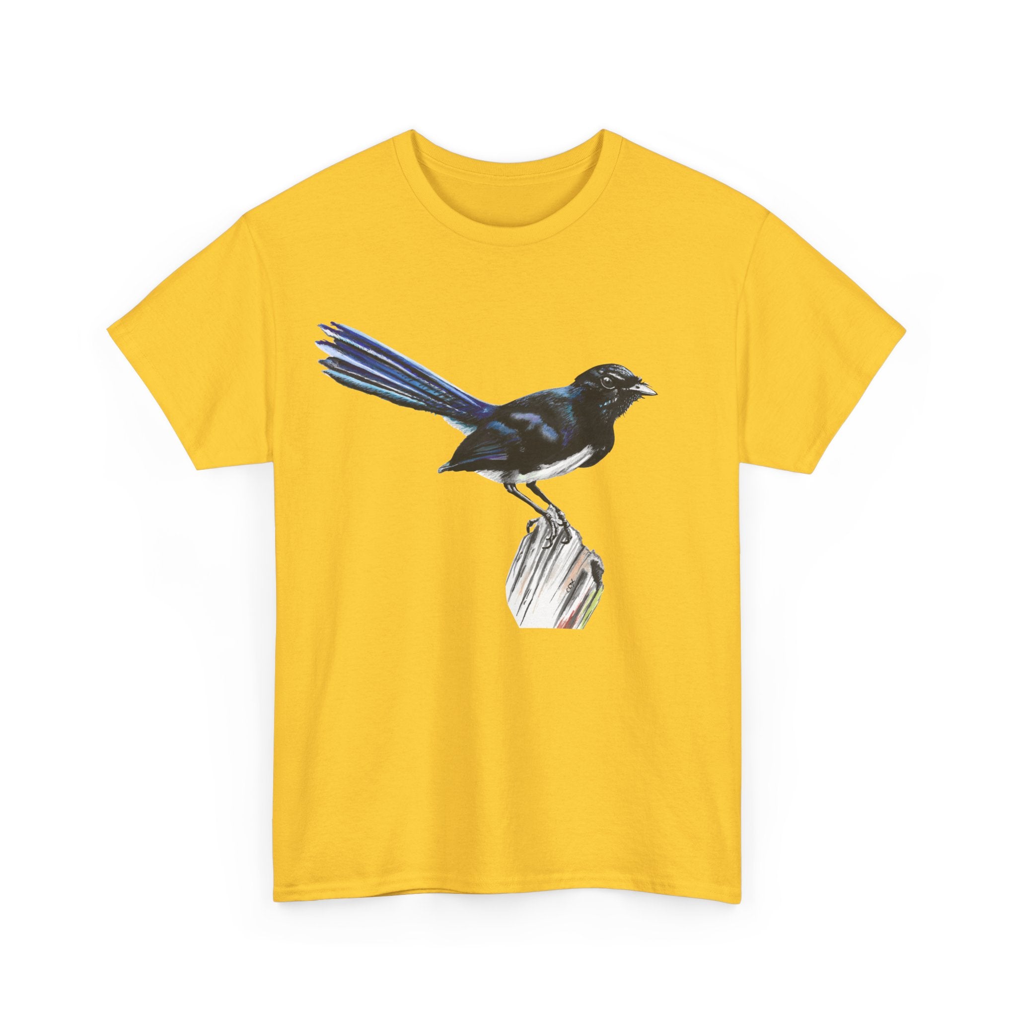 Willie Wagtail Unisex Heavy Cotton Tee