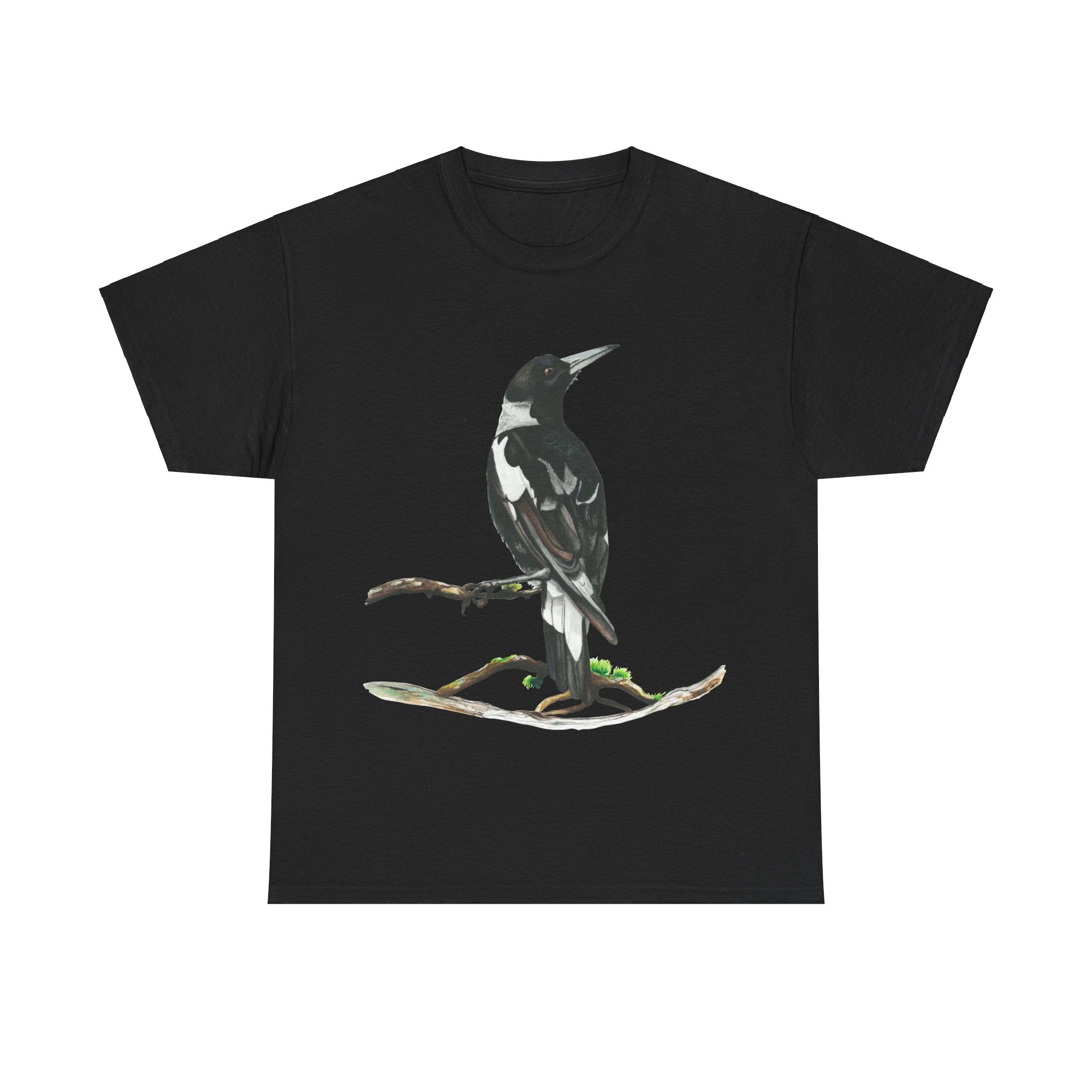 Magpie Unisex Heavy Cotton Tee