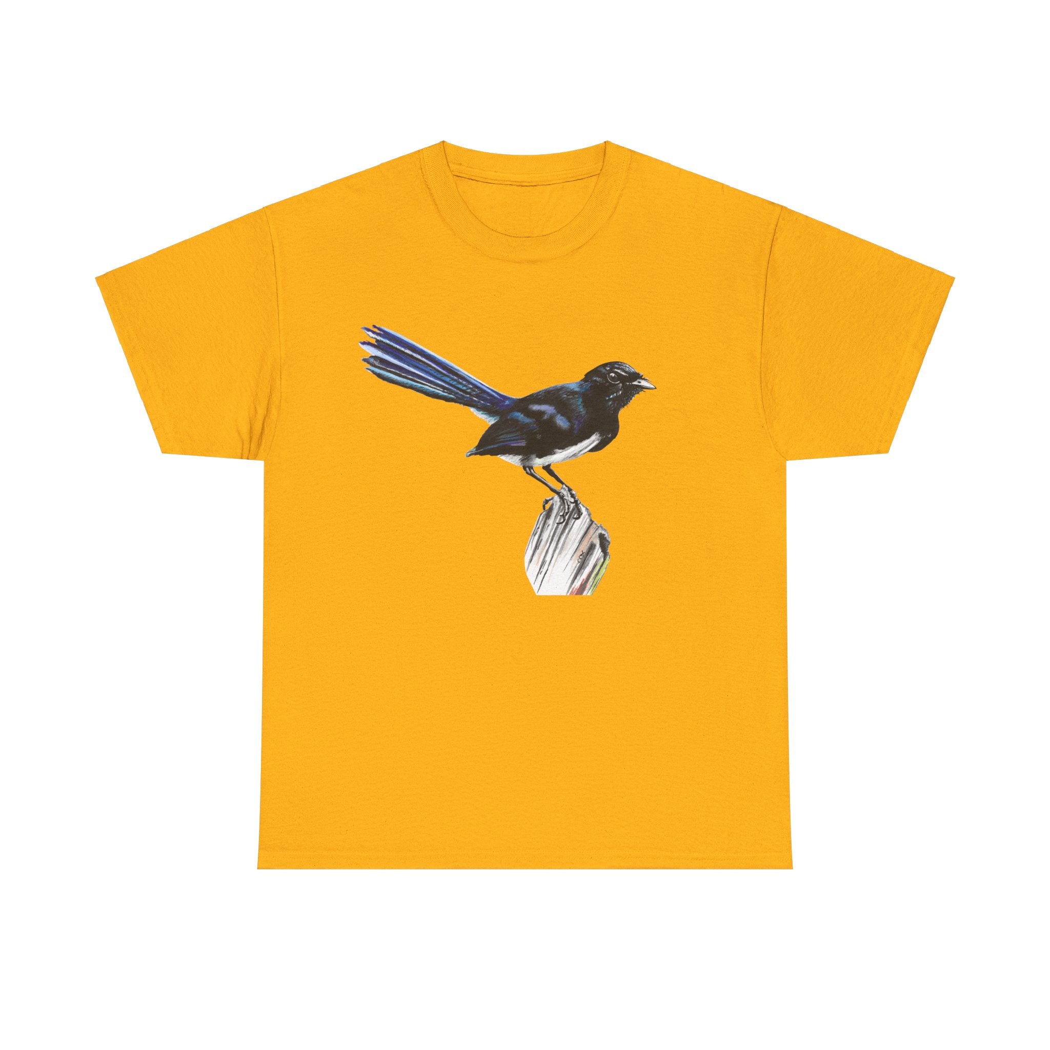 Willie Wagtail Unisex Heavy Cotton Tee