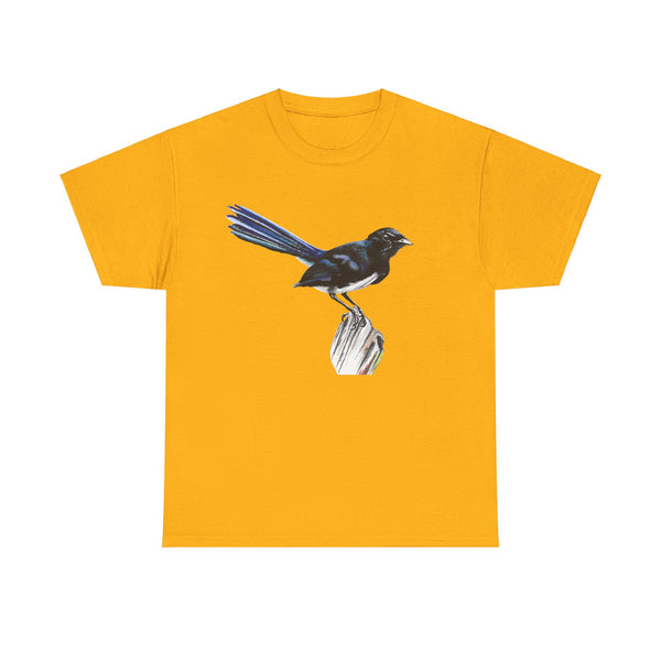 Willie Wagtail Unisex Heavy Cotton Tee