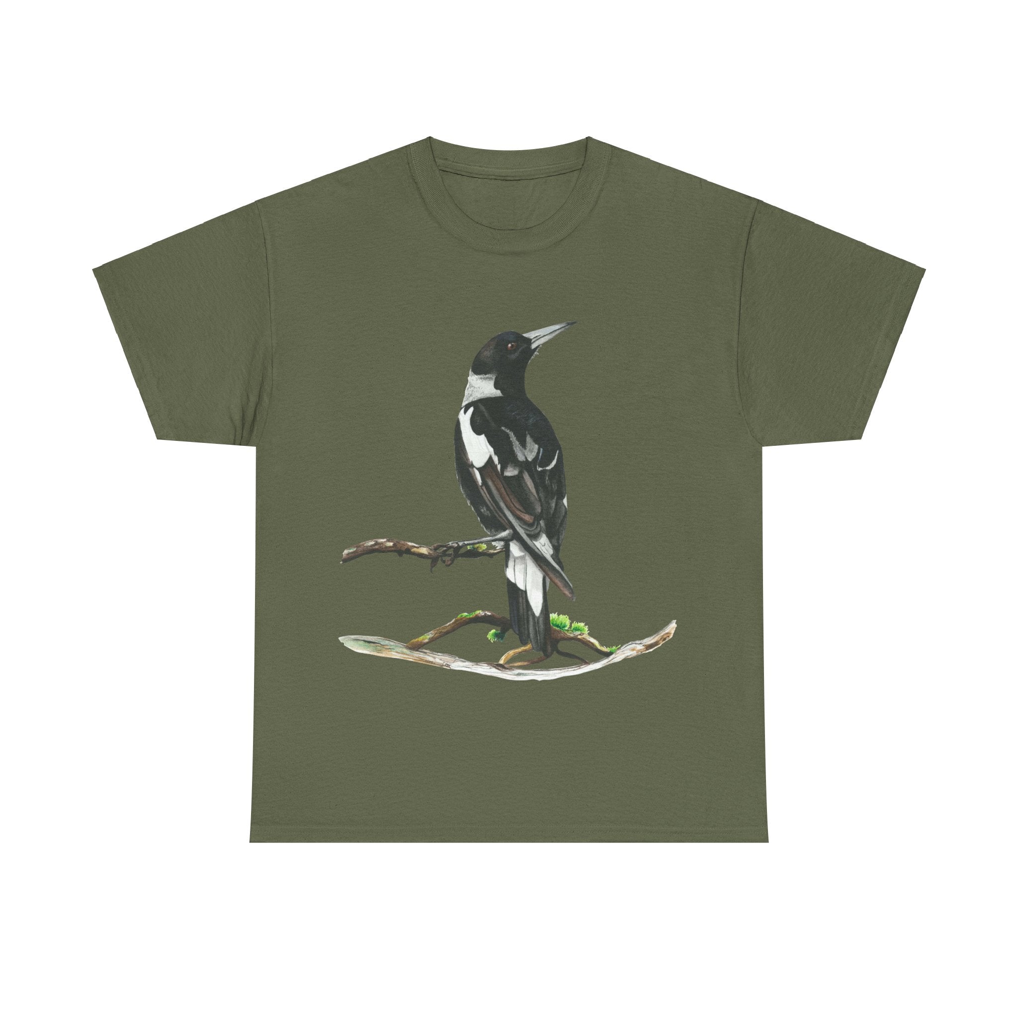 Magpie Unisex Heavy Cotton Tee