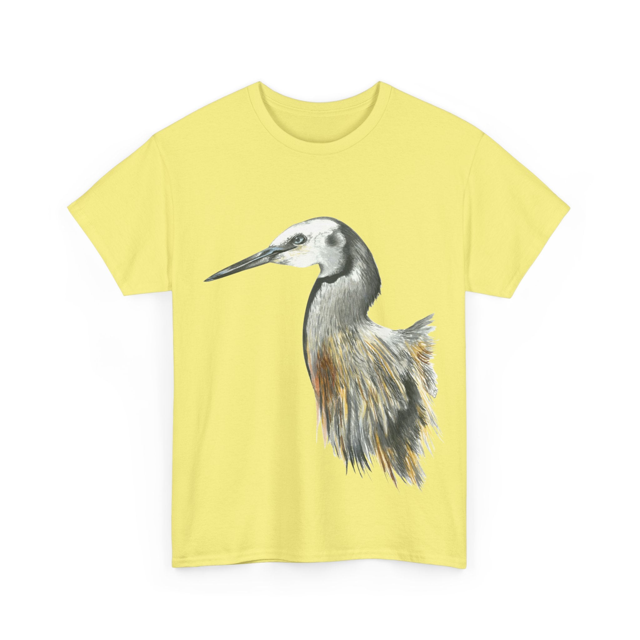 Heron Unisex Heavy Cotton Tee