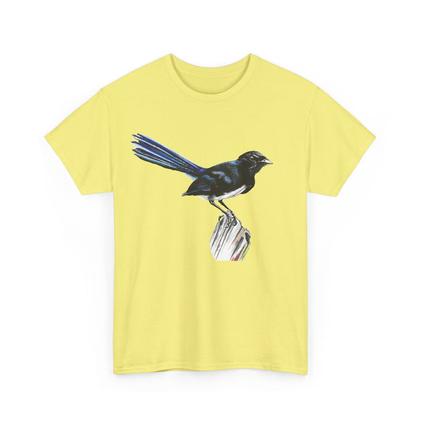 Willie Wagtail Unisex Heavy Cotton Tee