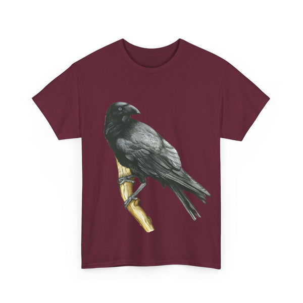 Crow Unisex Heavy Cotton Tee