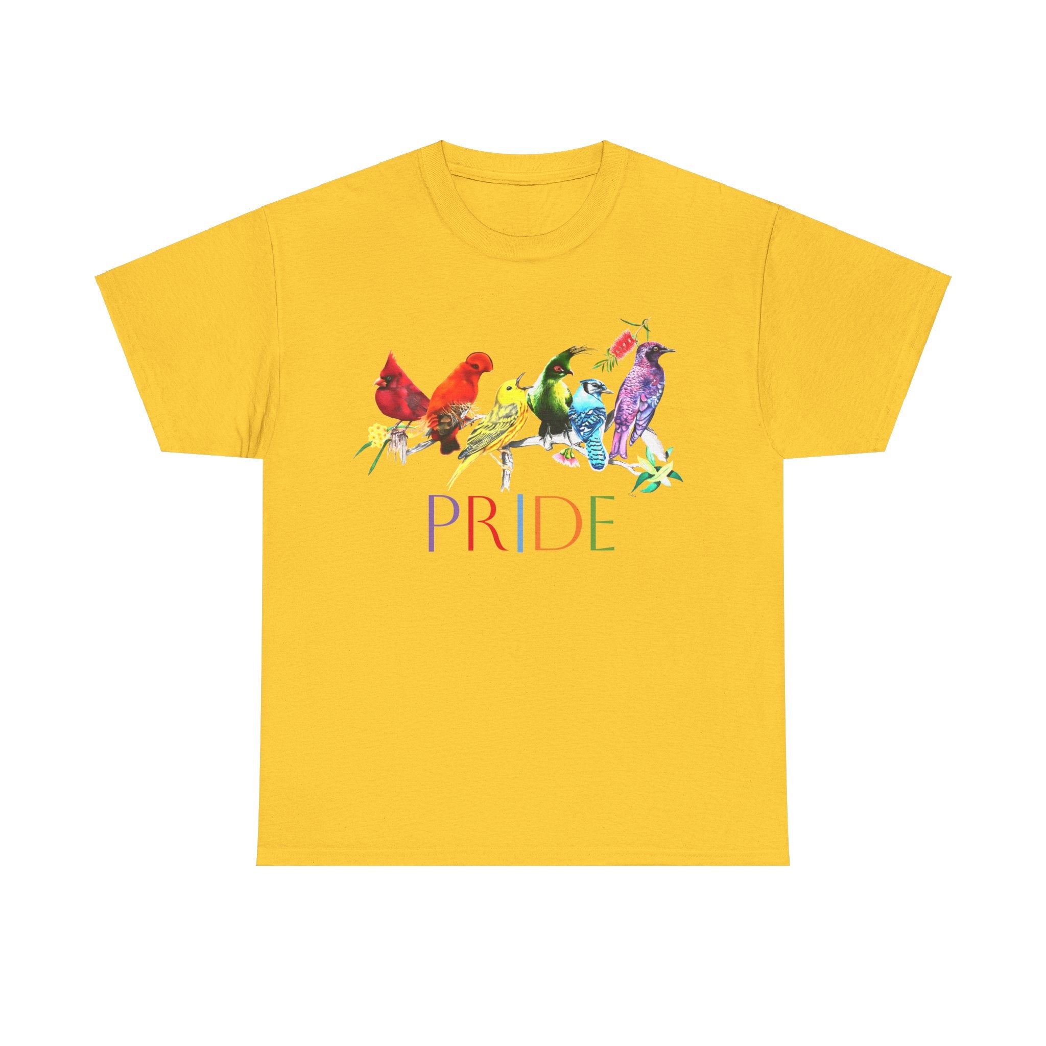 Pride Birds II - Unisex Heavy Cotton Tee