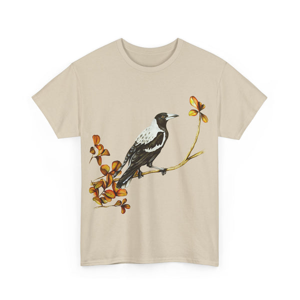 Autumn Magpie Unisex Heavy Cotton Tee