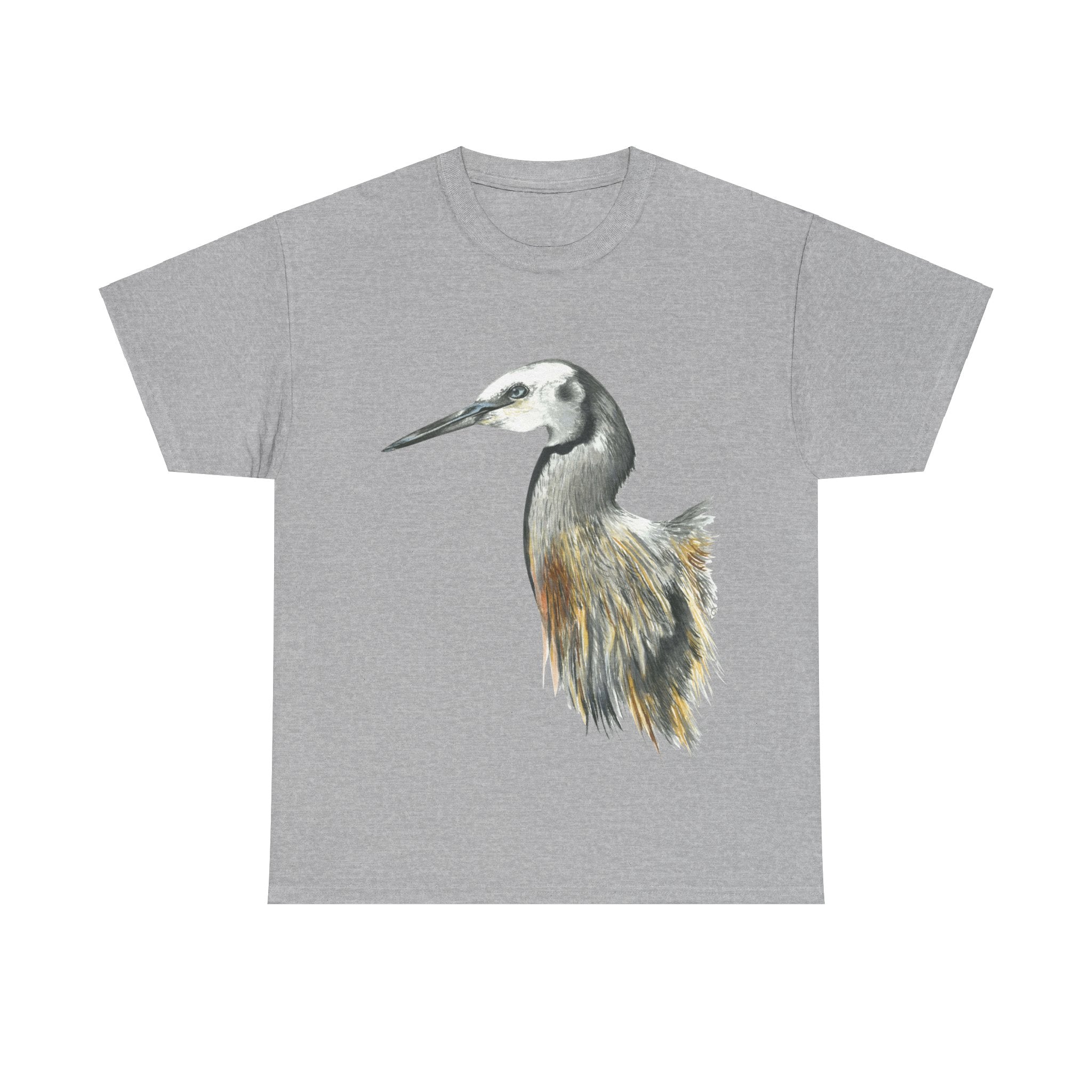 Heron Unisex Heavy Cotton Tee