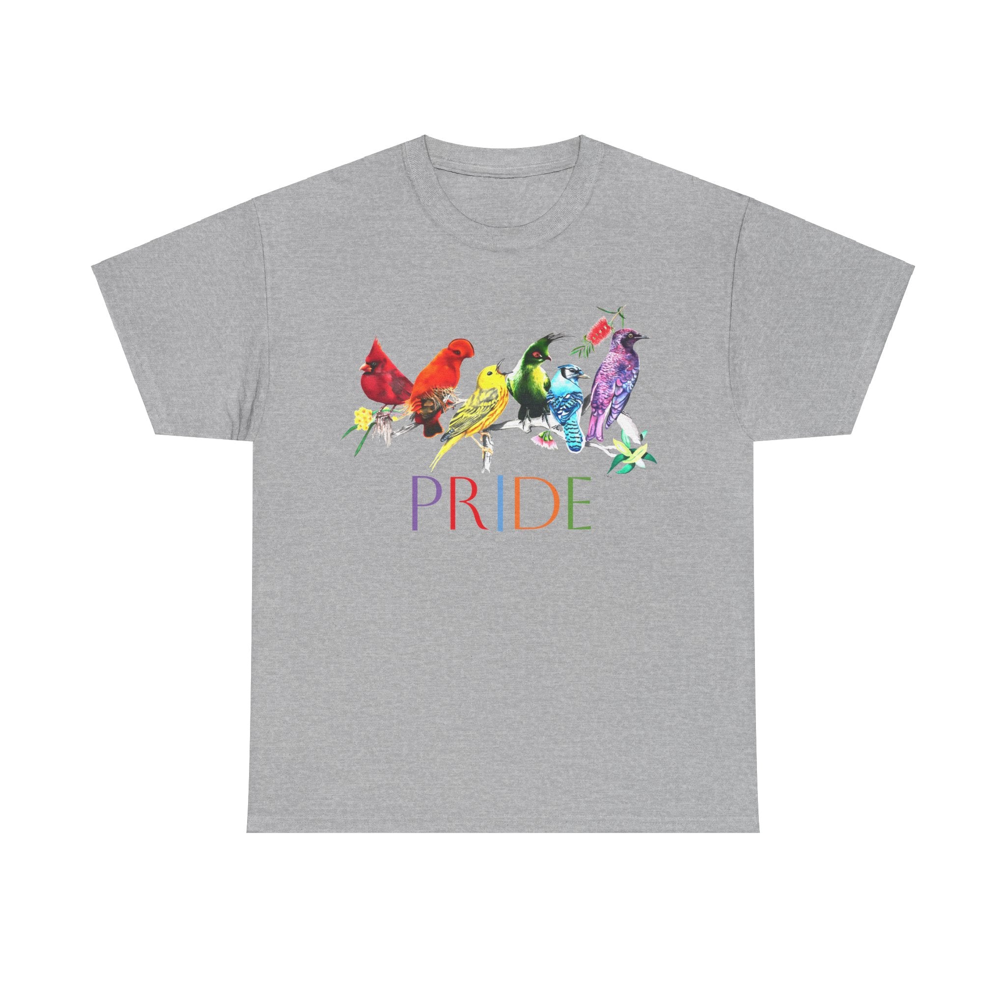 Pride Birds II - Unisex Heavy Cotton Tee