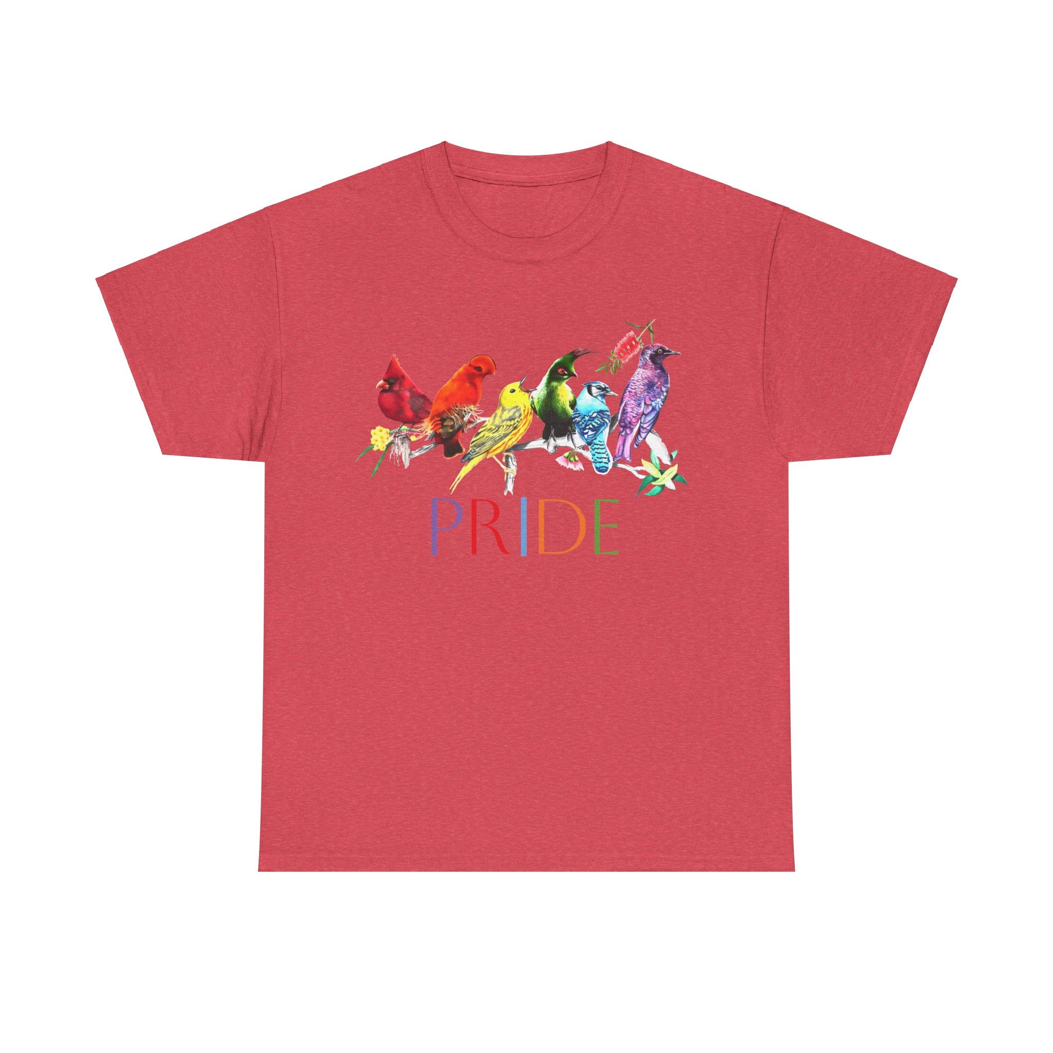 Pride Birds II - Unisex Heavy Cotton Tee