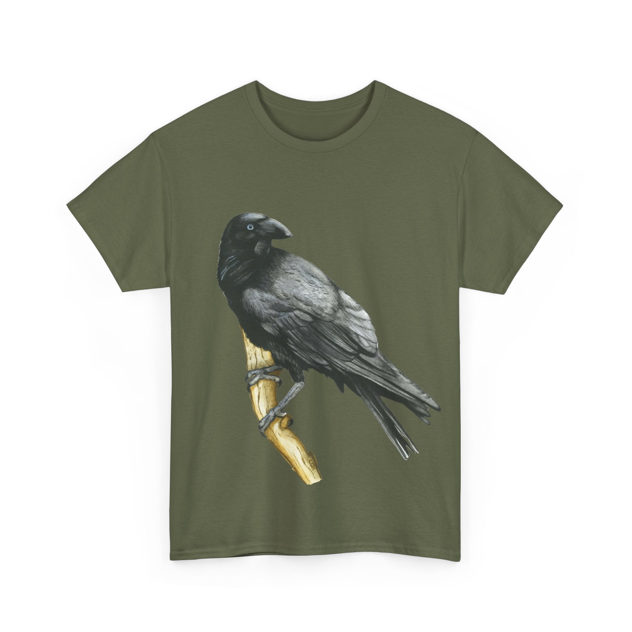 Crow Unisex Heavy Cotton Tee