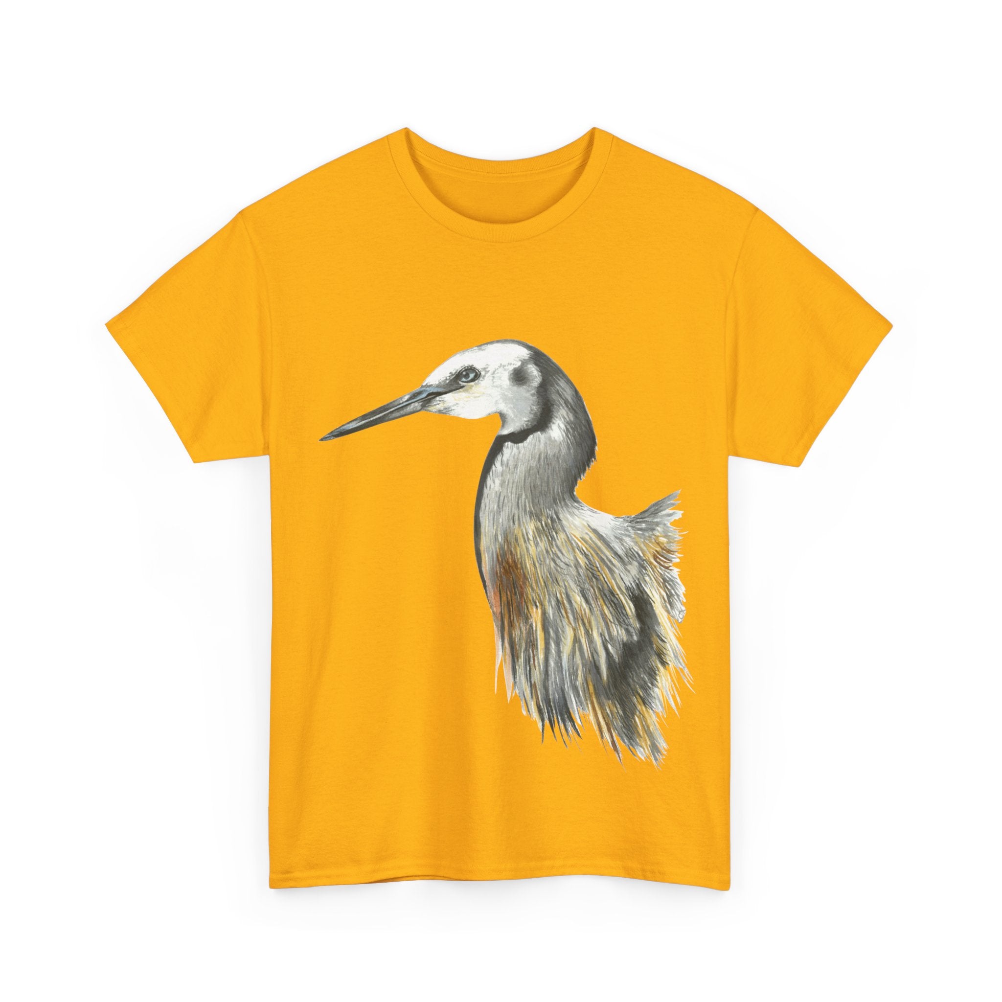 Heron Unisex Heavy Cotton Tee