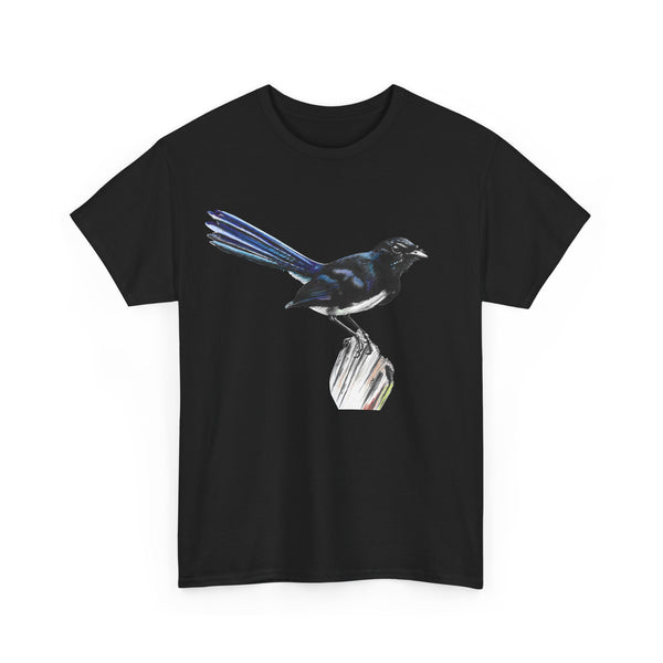 Willie Wagtail Unisex Heavy Cotton Tee