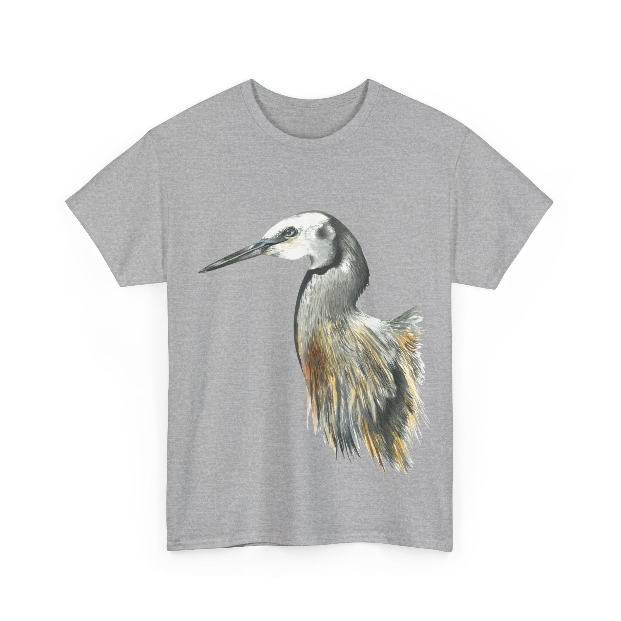 Heron Unisex Heavy Cotton Tee