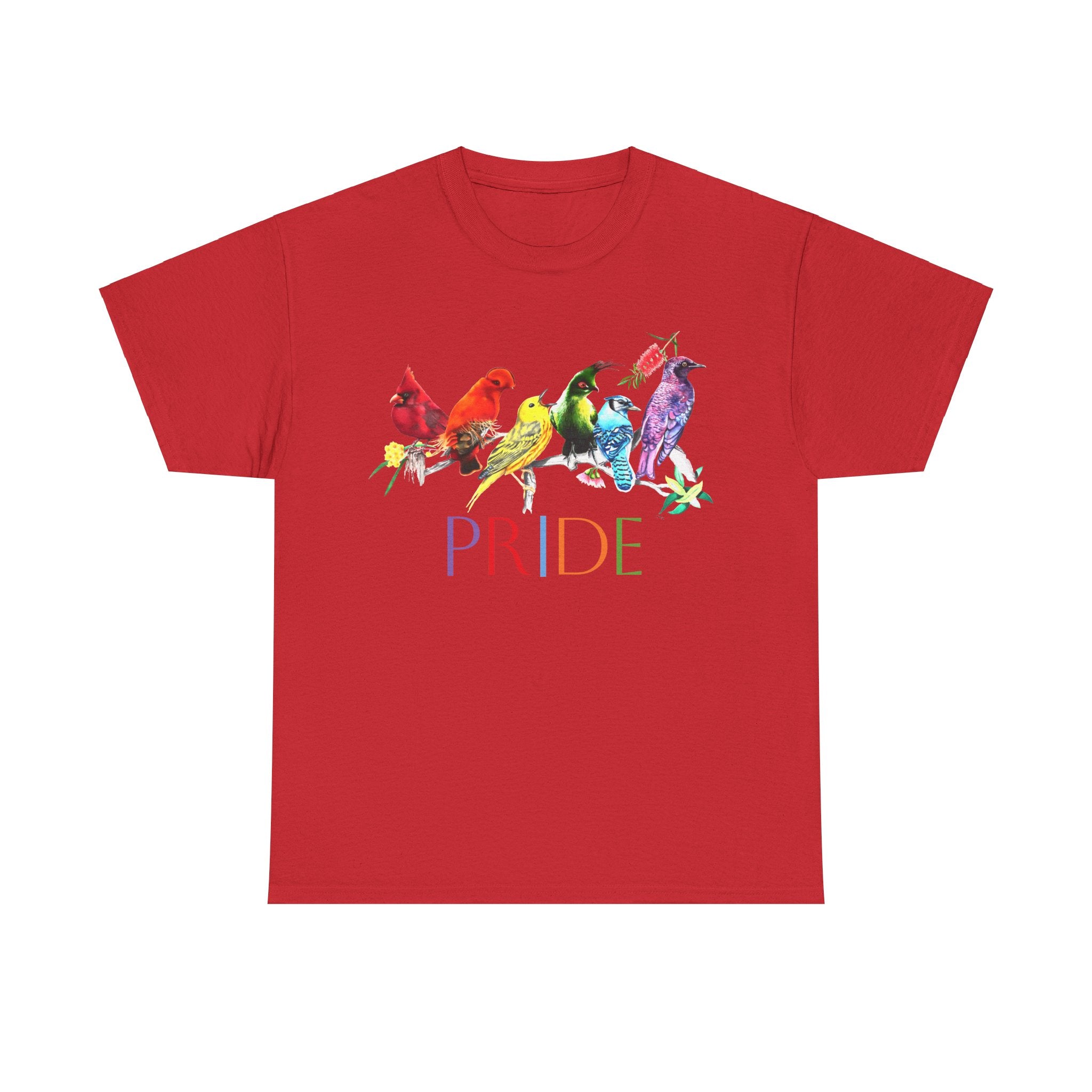 Pride Birds II - Unisex Heavy Cotton Tee