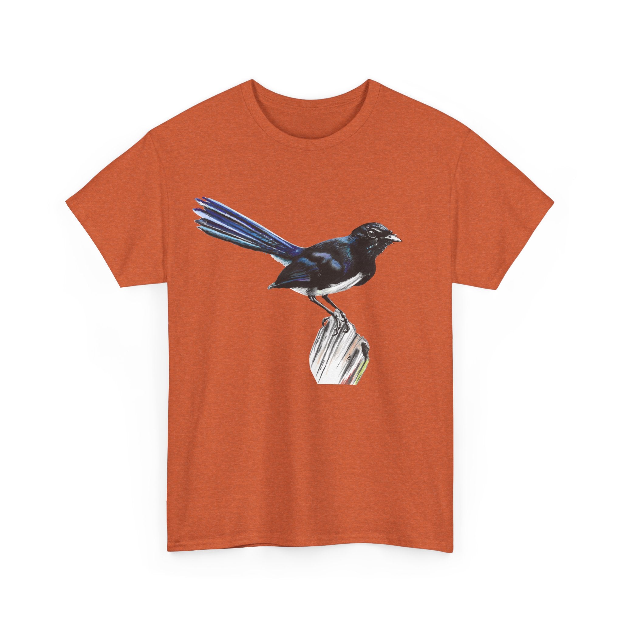 Willie Wagtail Unisex Heavy Cotton Tee