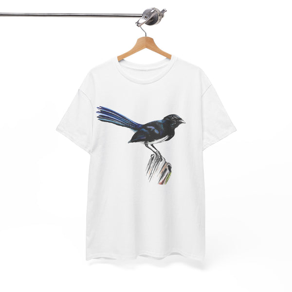 Willie Wagtail Unisex Heavy Cotton Tee