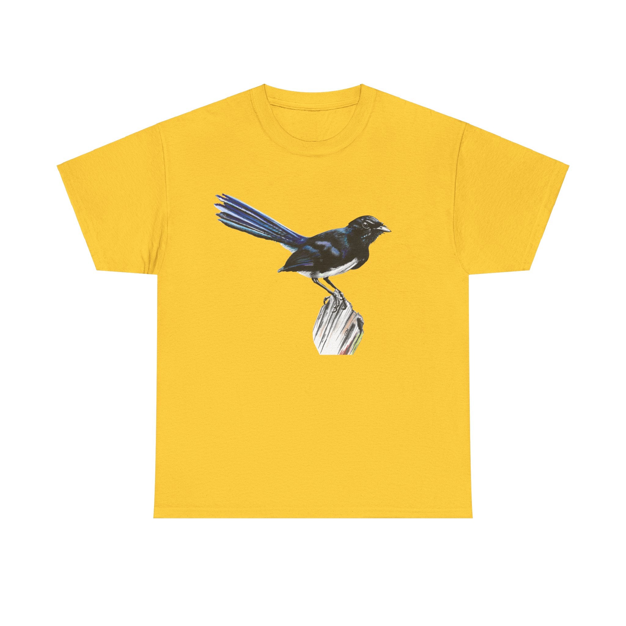 Willie Wagtail Unisex Heavy Cotton Tee