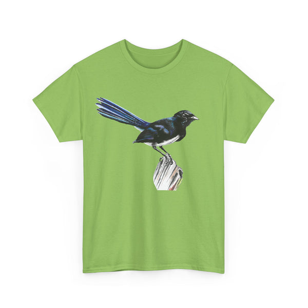 Willie Wagtail Unisex Heavy Cotton Tee