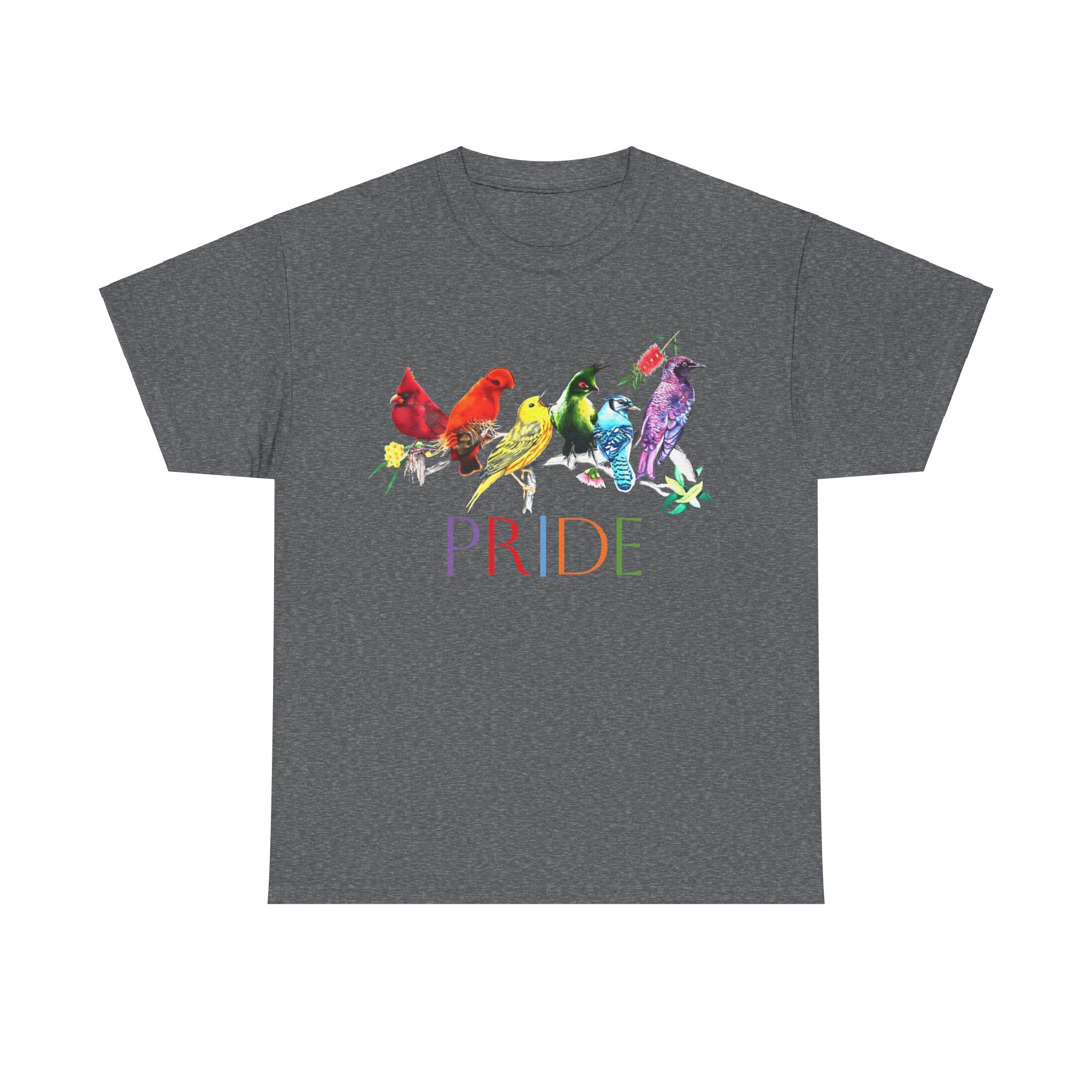 Pride Birds II - Unisex Heavy Cotton Tee