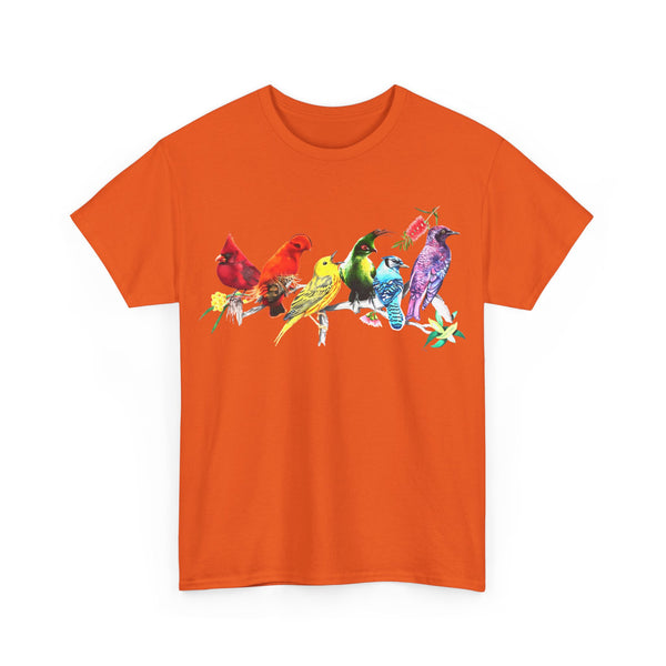 Pride Birds Unisex Heavy Cotton Tee