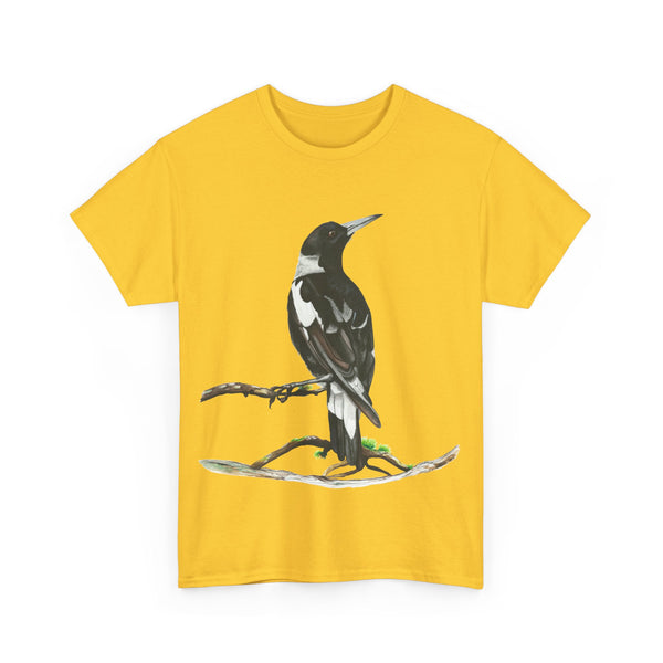 Magpie Unisex Heavy Cotton Tee