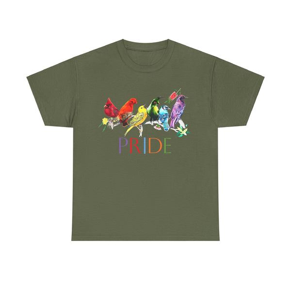 Pride Birds II - Unisex Heavy Cotton Tee