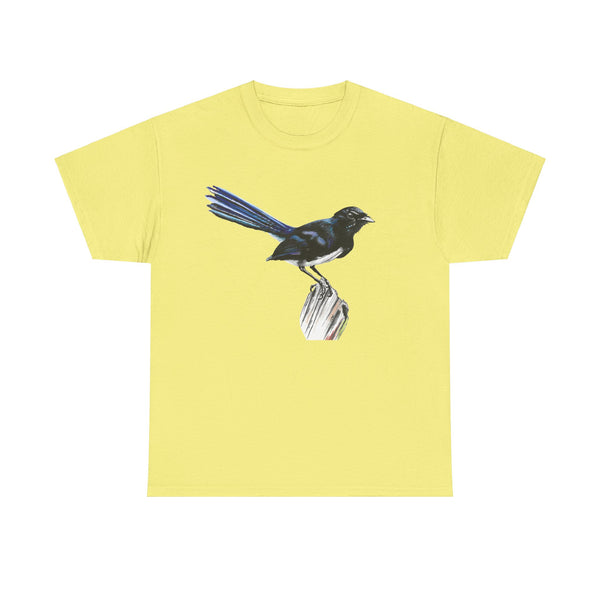 Willie Wagtail Unisex Heavy Cotton Tee