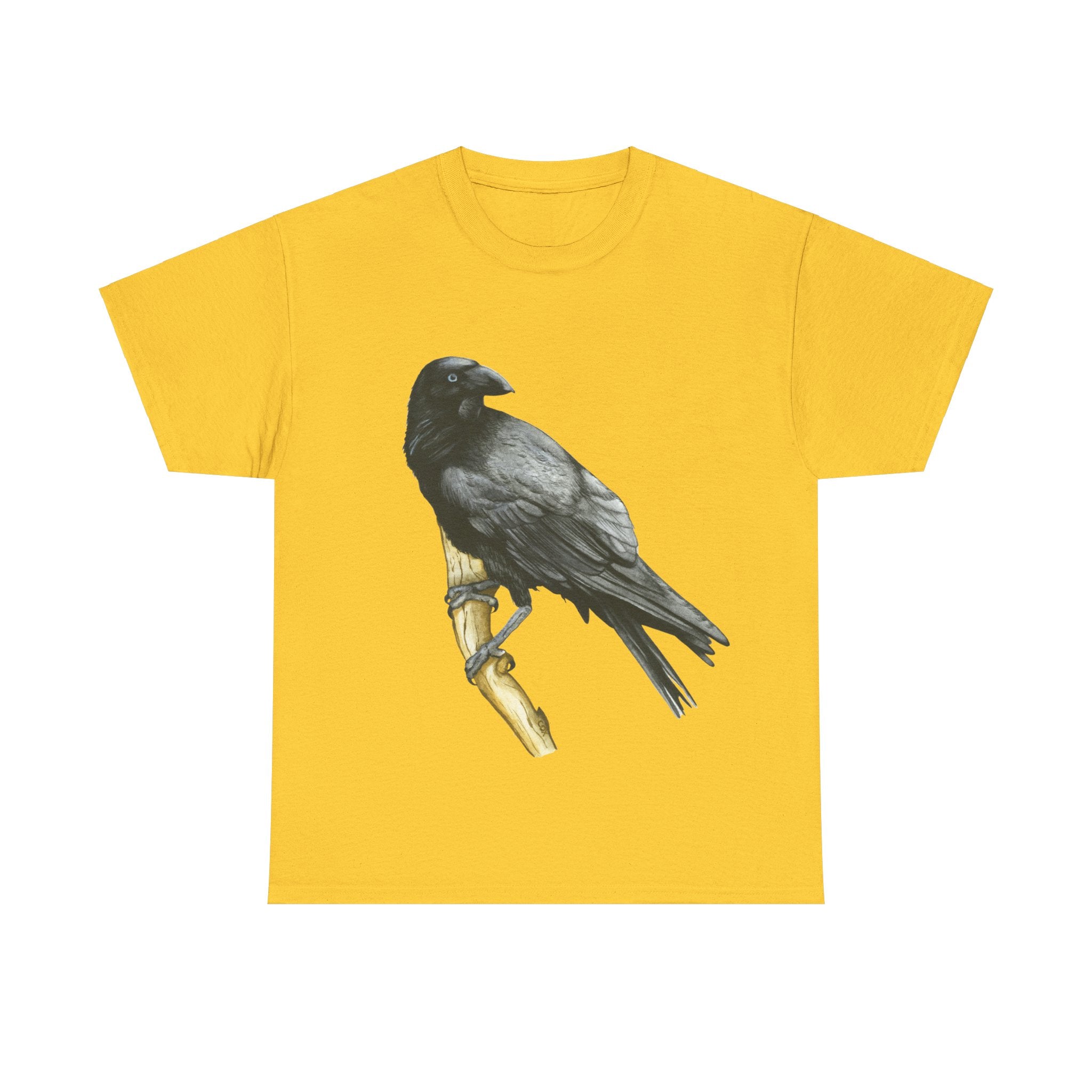 Crow Unisex Heavy Cotton Tee