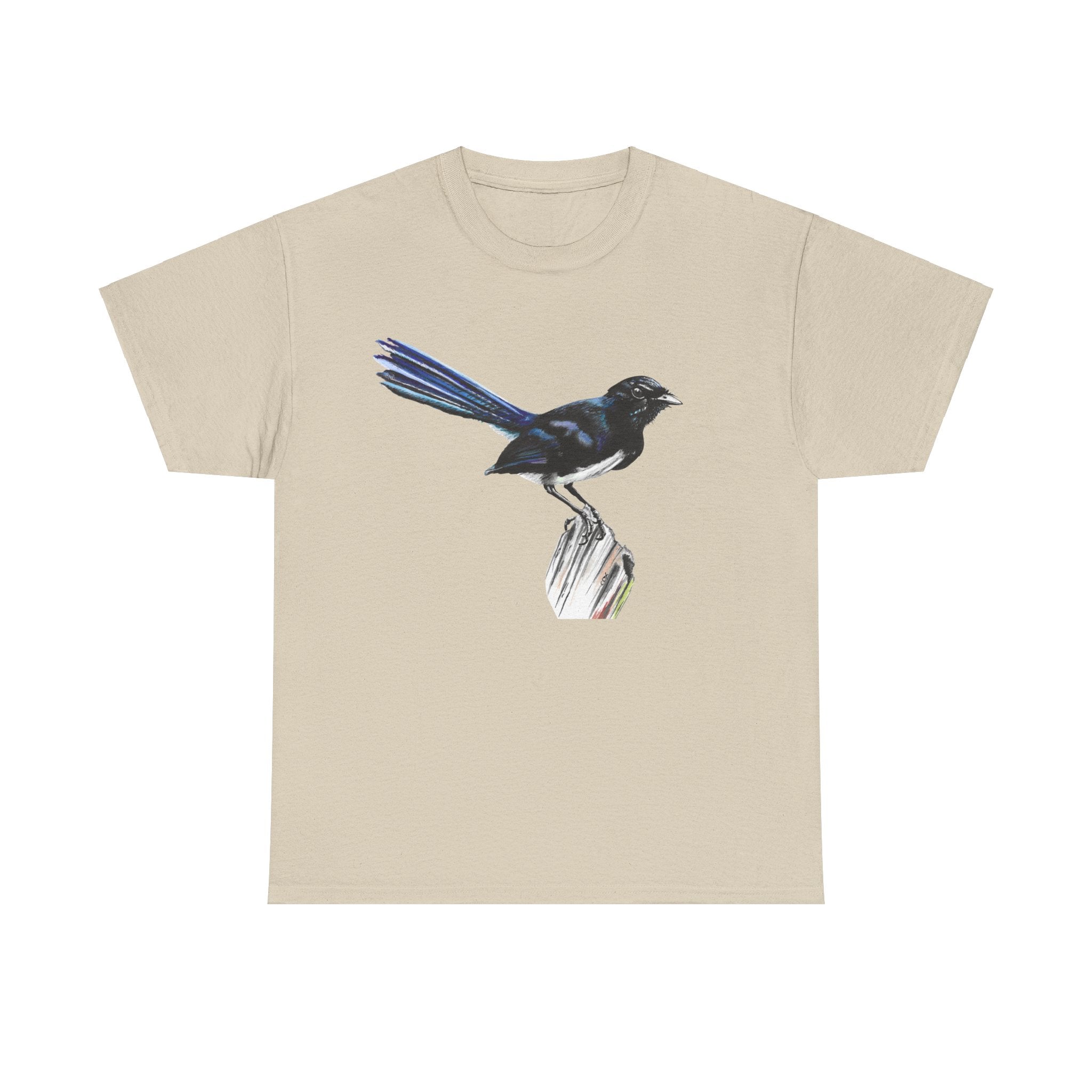 Willie Wagtail Unisex Heavy Cotton Tee