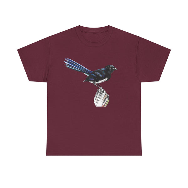 Willie Wagtail Unisex Heavy Cotton Tee