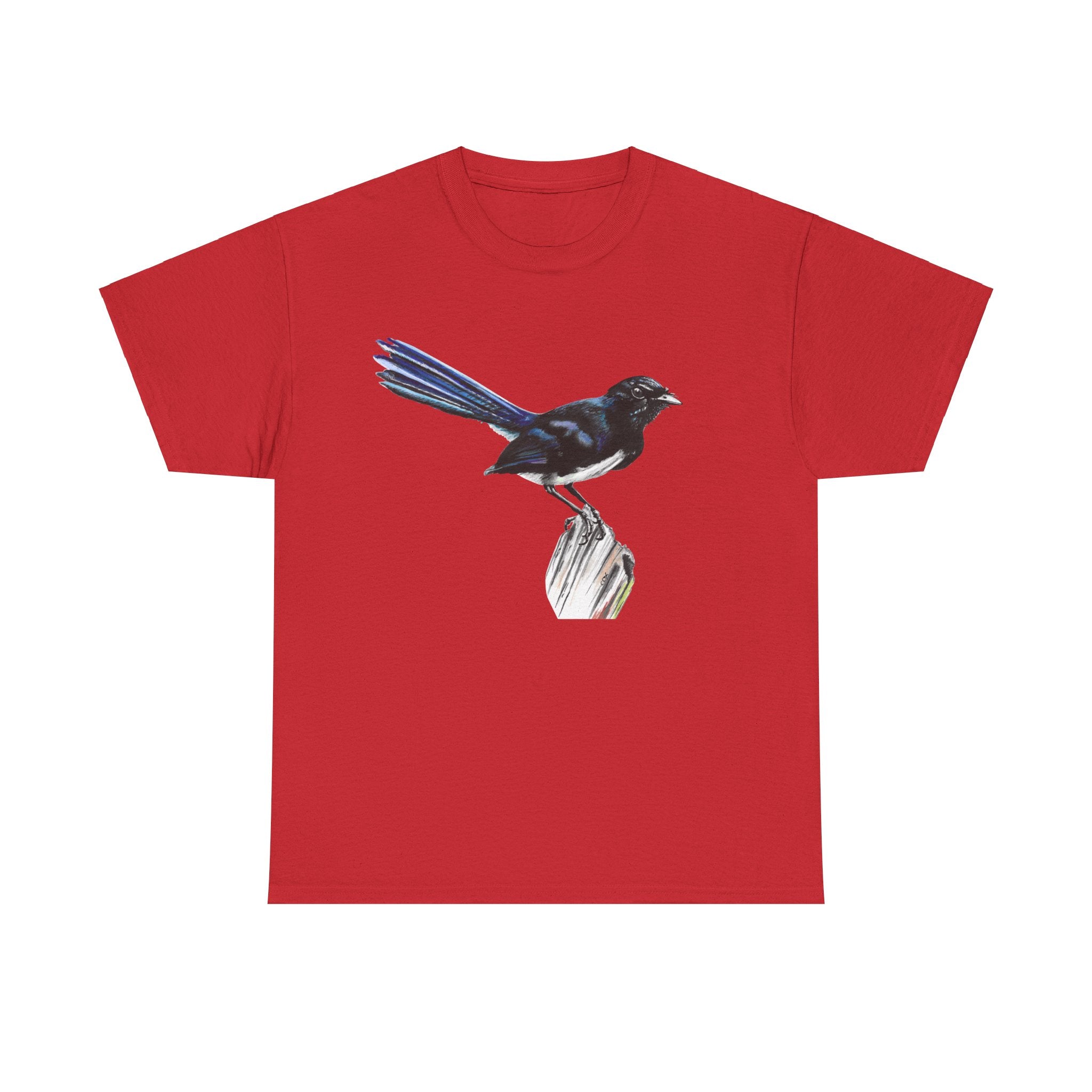 Willie Wagtail Unisex Heavy Cotton Tee