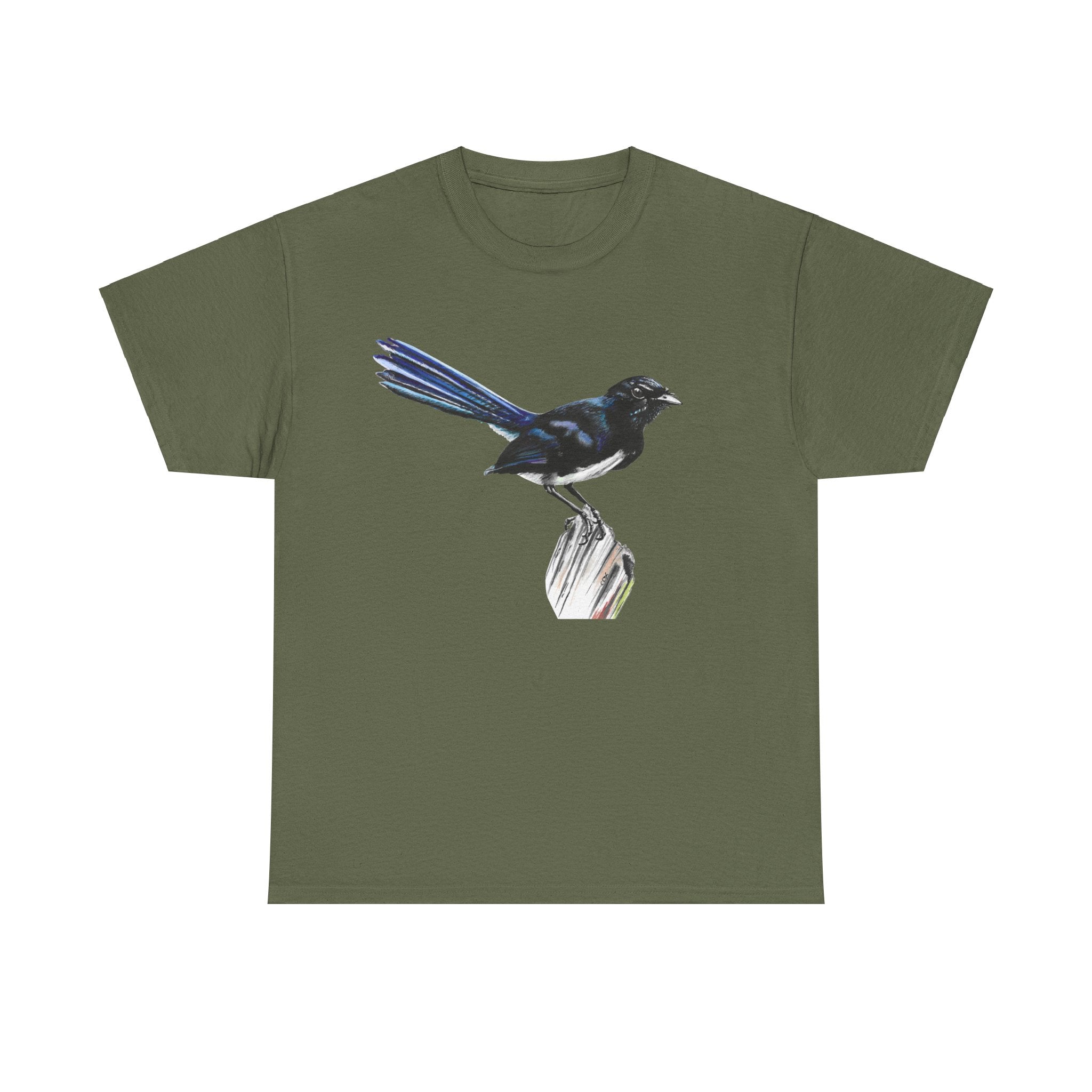 Willie Wagtail Unisex Heavy Cotton Tee