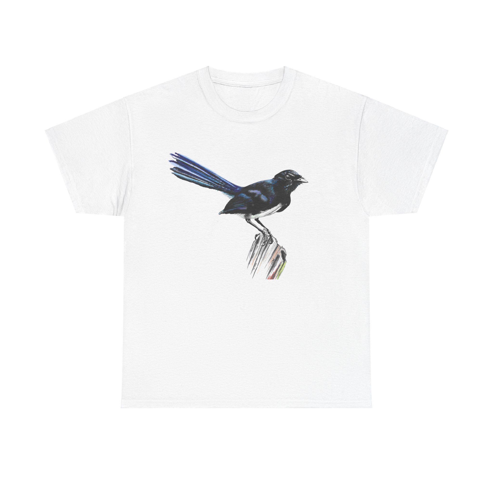 Willie Wagtail Unisex Heavy Cotton Tee