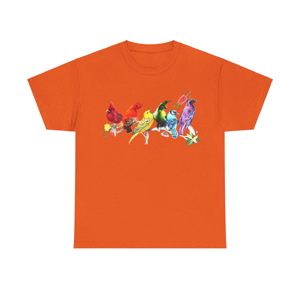 Pride Birds Unisex Heavy Cotton Tee