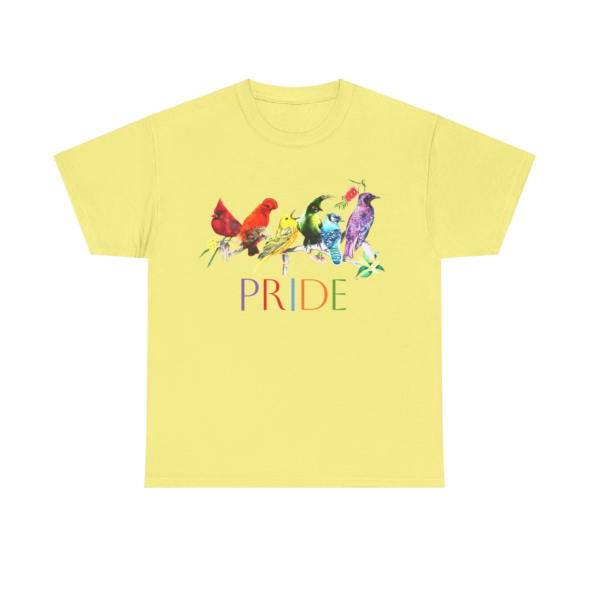 Pride Birds II - Unisex Heavy Cotton Tee