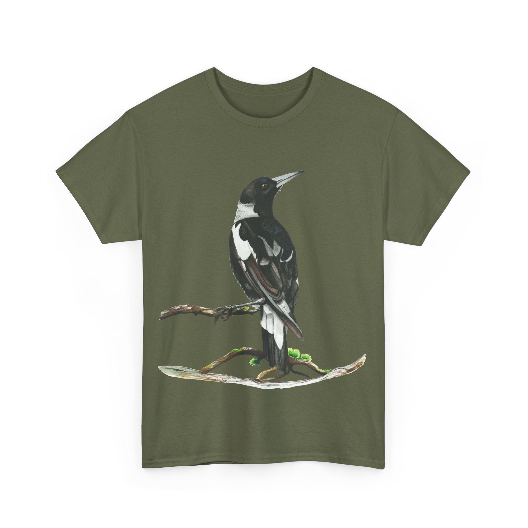 Magpie Unisex Heavy Cotton Tee