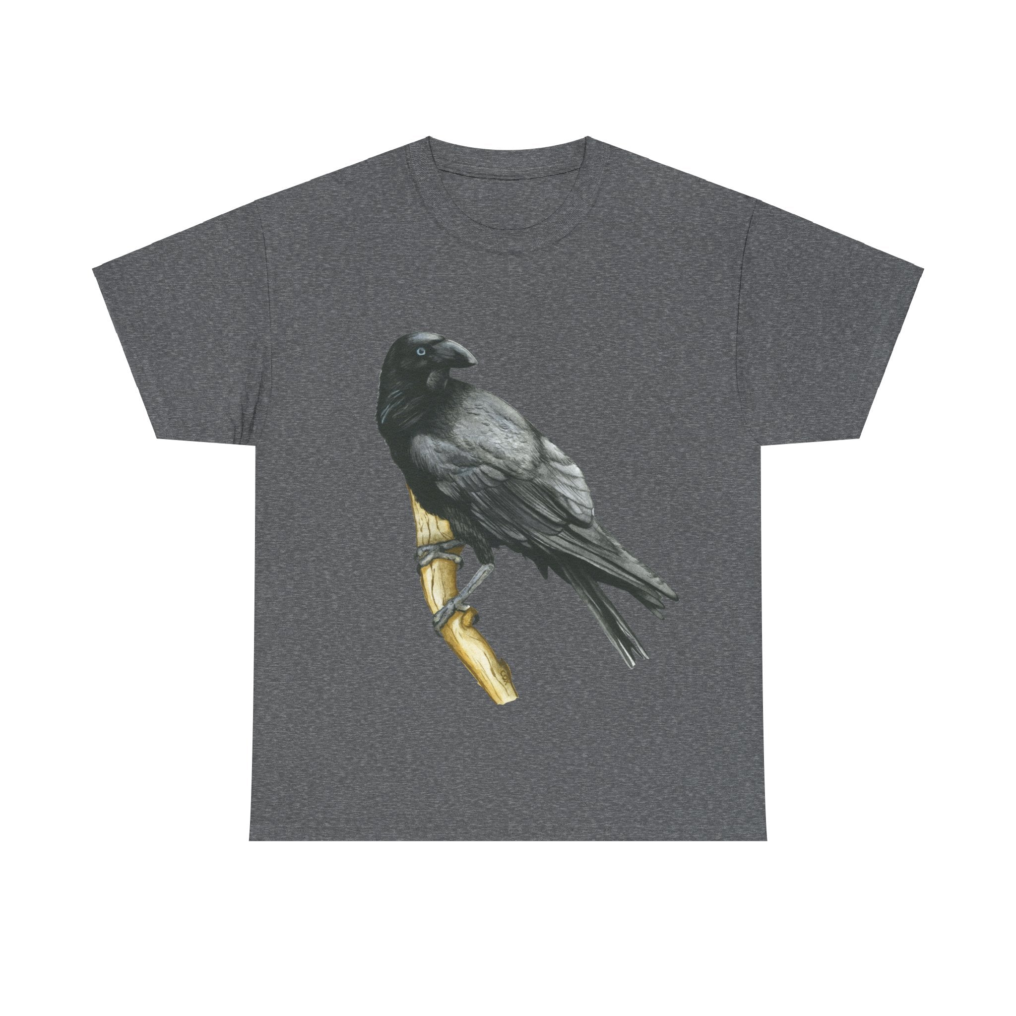 Crow Unisex Heavy Cotton Tee