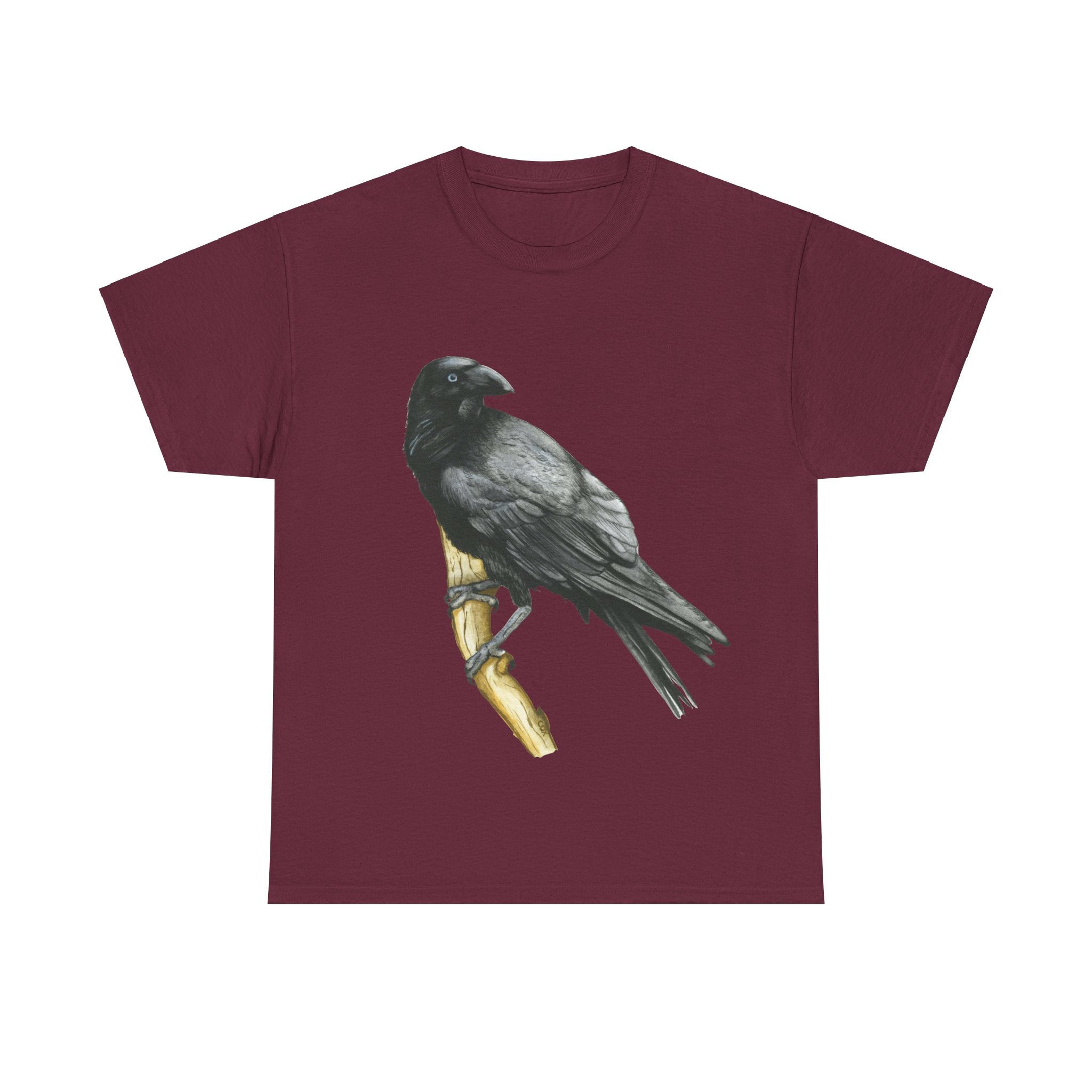 Crow Unisex Heavy Cotton Tee