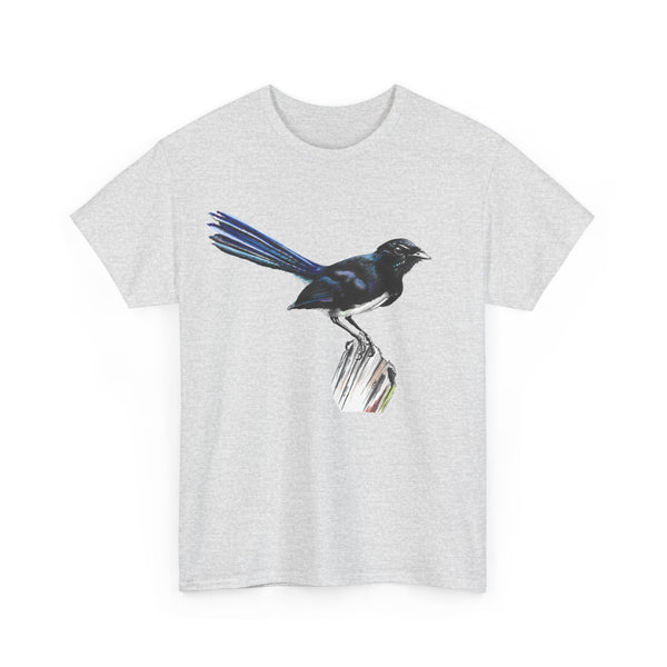 Willie Wagtail Unisex Heavy Cotton Tee