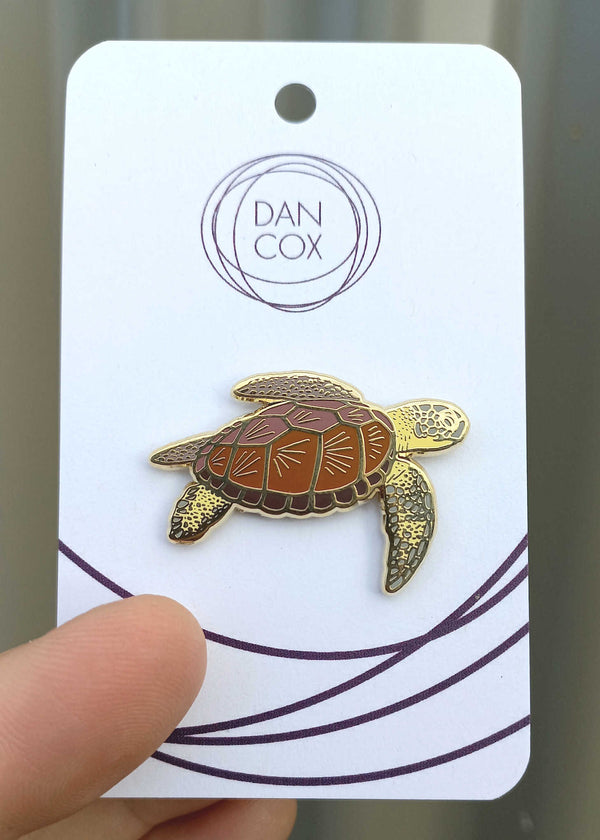 Green Sea Turtle Lapel Pin