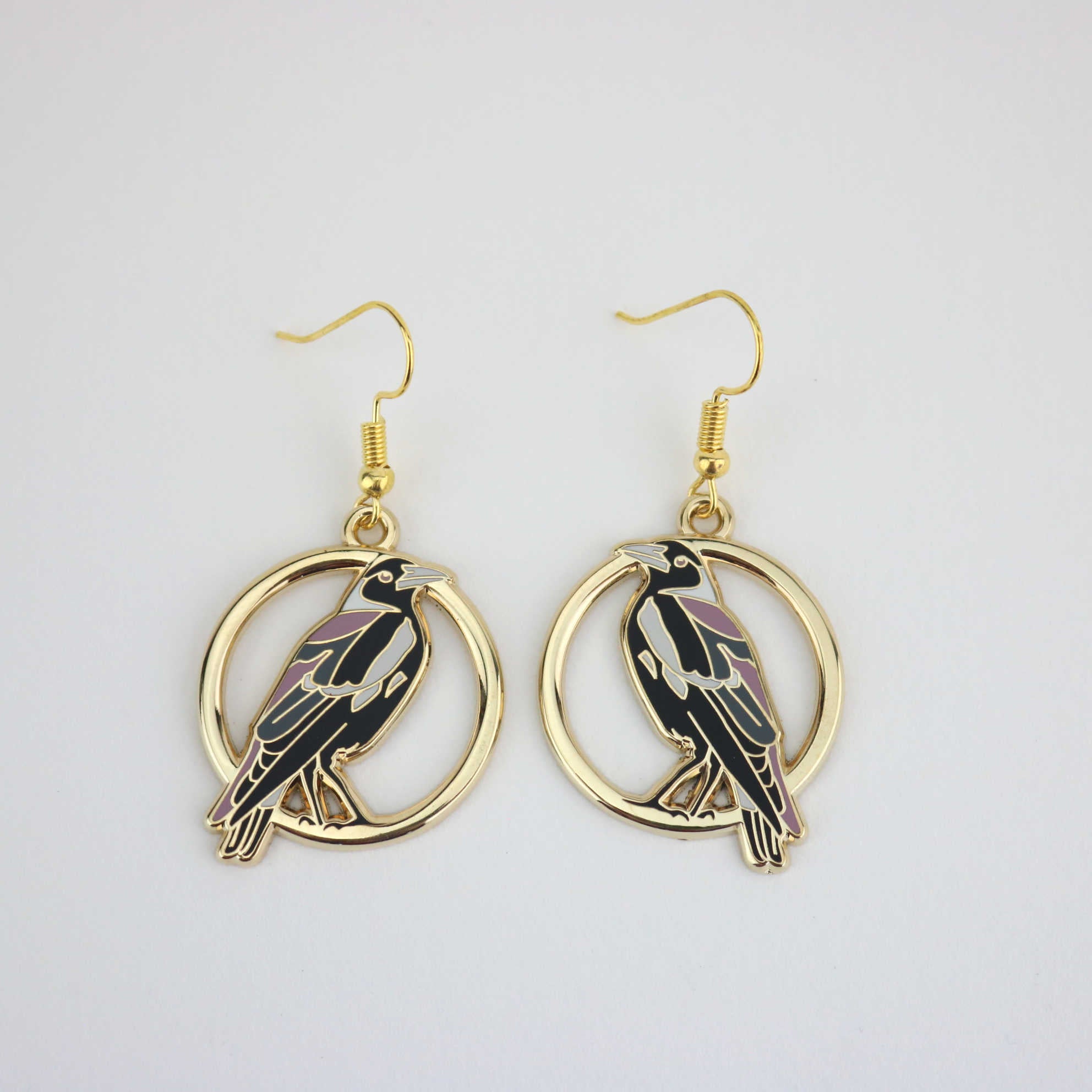 Magpie Earring Small Hoop