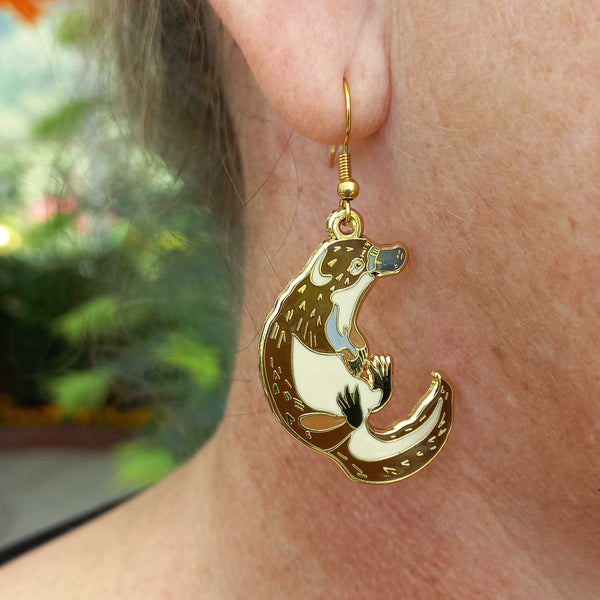 Platypus Earrings