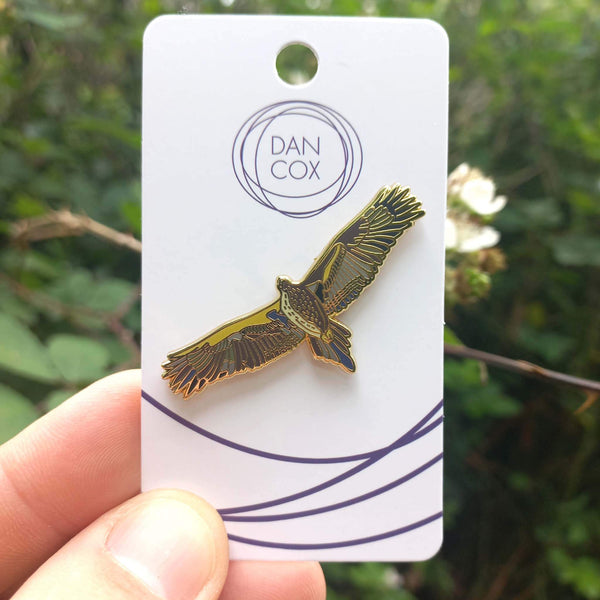 Large Wedge-tailed Eagle Lapel Pin