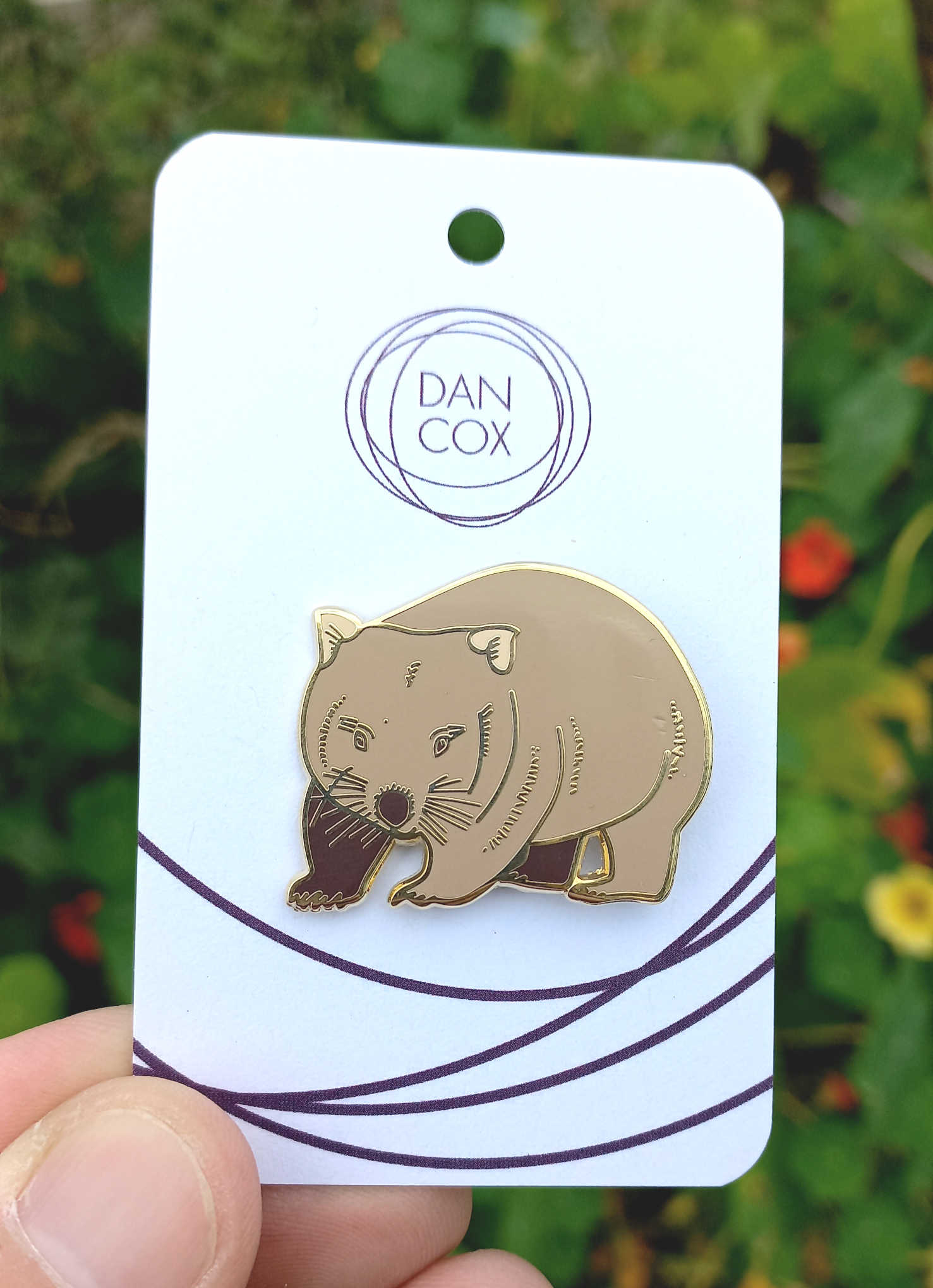 Wombat Lapel Pin