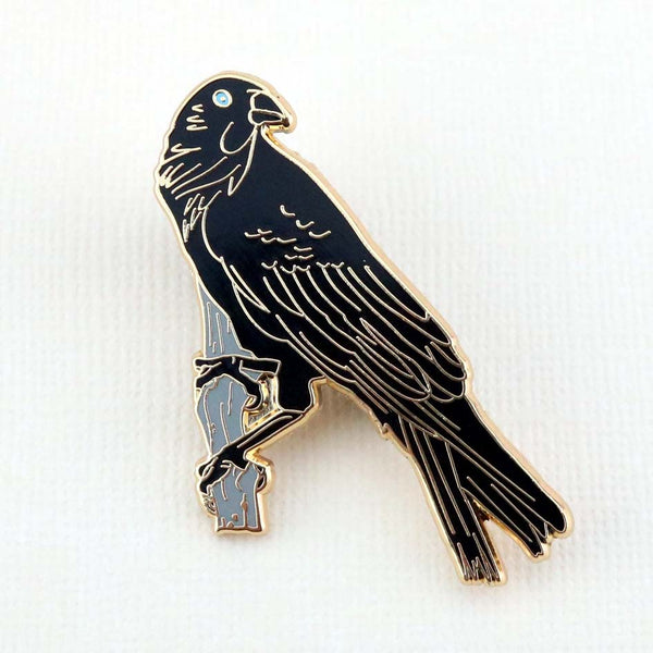 Crow Lapel Pin