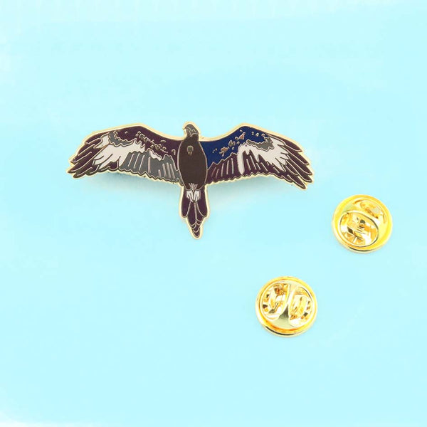 Medium Wedge-tailed Eagle Lapel Pin