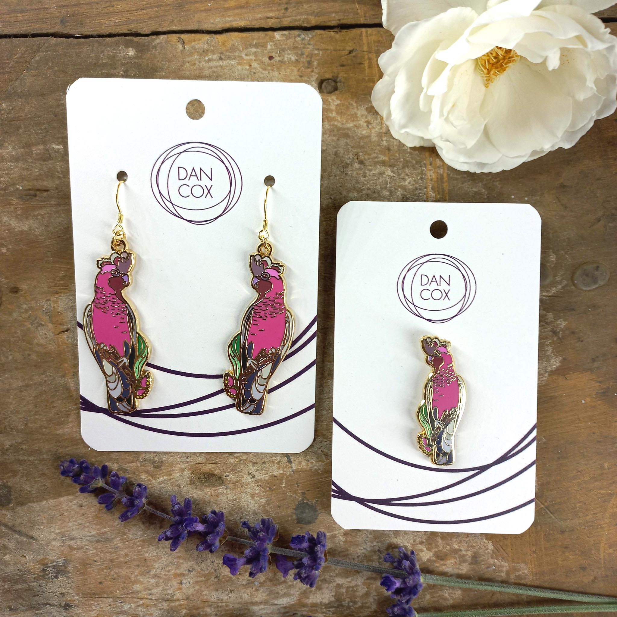 Galah Earrings